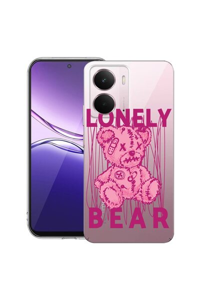 bestcase Θήκη για Realme P3 με σχέδιο Αραχνής με αρκουδάκι, Διαφανής Λεπτή Σι...