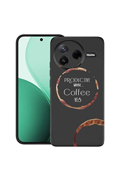 bestcase ¬Æ Husa TPU Ultra Slim Compatibil cu Poco F7 Pro, cu Design Coffee, ...