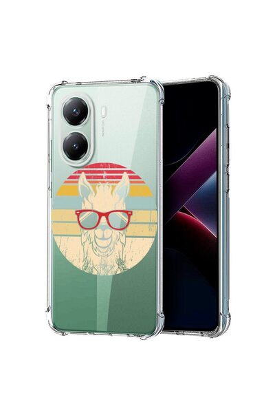 bestcase ¬Æ Husa compatibila Poco X7 Pro 5G, Anti Shock 1.5MM, Oldschool LLam...