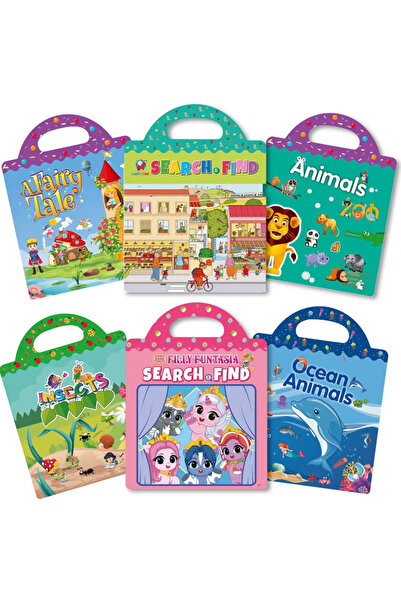 ART Kids Reusable Sticker Books 6 Packs Early Learning Educational Stationery...