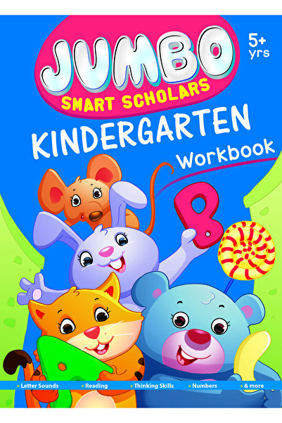 OM BOOKS كتاب أوم جامبو سمارت للصفوف التمهيدية للأطفال من سن 5-6 سنوات