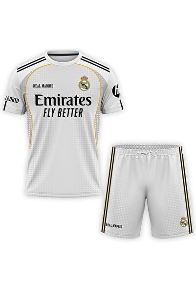 OEM Compleu tricou si pantaloni scurti pentru barbati Real Madrid S170