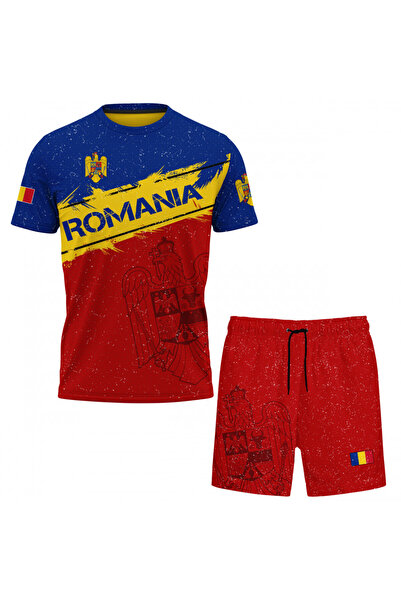 OEM Men's T-shirt and shorts set Romania P021