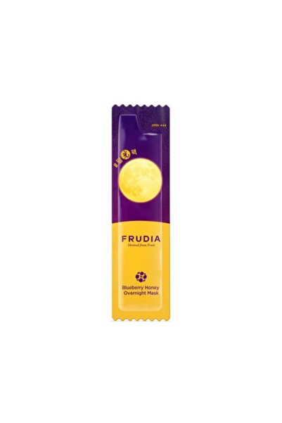 FRUDIA Face Mask, Blueberry & Honey Hydrating Night Cream, 5 ml