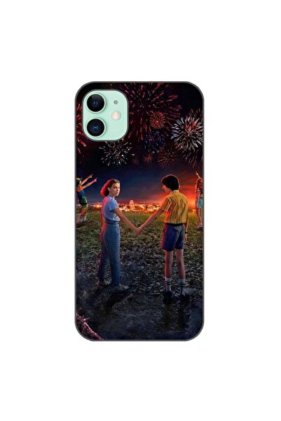 OEM Θήκη συμβατή με Apple iPhone 11 από σιλικόνη gel TPU με σχέδιο Stranger T...