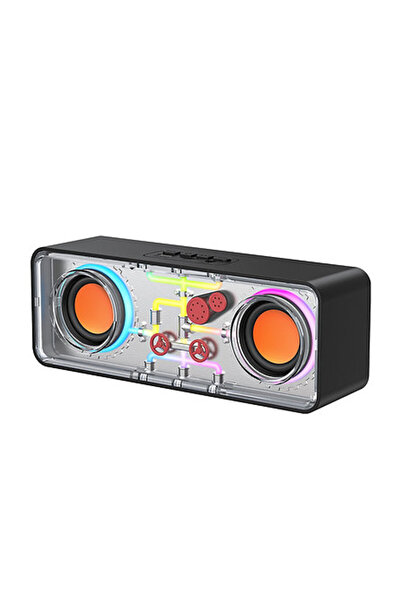Recci ®   RSK-W38 Σειρά Διαστημικής Σταθμού Ηχείο Bluetooth με φωτισμό RGB LED