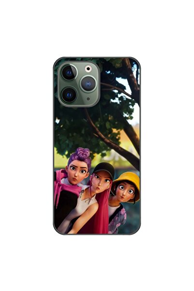 OEM Husa compatibila cu Apple iPhone 11 Pro Silicon Gel Tpu Model KPop Demon ...
