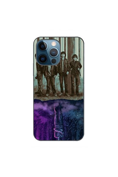 OEM Θήκη συμβατή με Apple iPhone 12 Pro από Σιλικόνη Gel TPU, Σχέδιο Stranger...