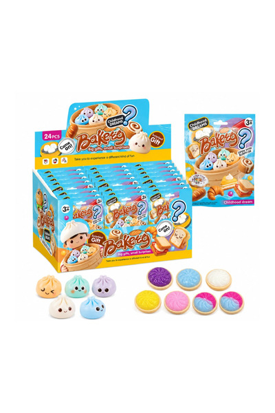 DOBBYDOG Jucarie antistres Squishy Dumpling, plic surpriza aleatorie, 18.5x14...