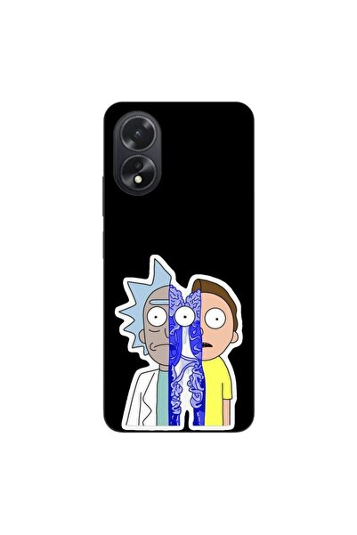 OEM Husa compatibila cu Oppo A18 4G Silicon Gel Tpu Model Rick And Morty Conn...