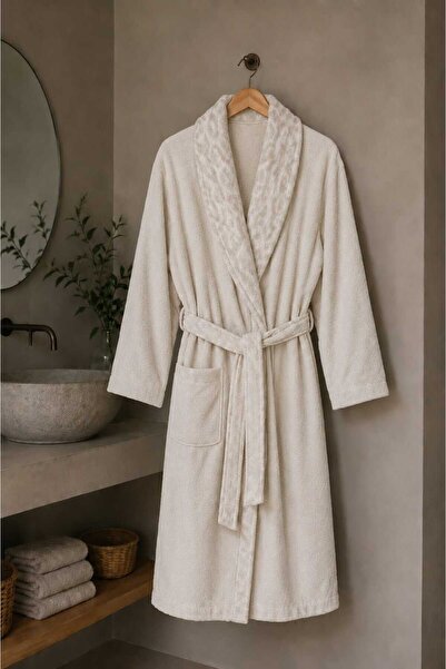 Mela Home |   Dream |   100% Cotton Women's / Men's Unisex Bathrobe - Towel -...