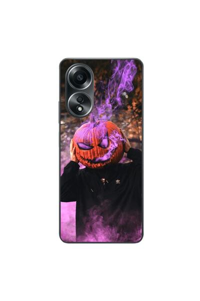 OEM Husa compatibila cu Oppo A58 4G Silicon Gel Tpu Model Halloween Cap Dovle...