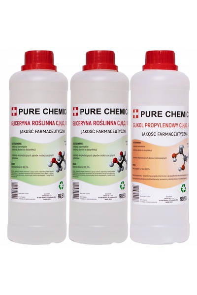 CHOSA Glicerina + glicol, Pure Chemical, 3l, Puritate farmaceutica, Compoziti...