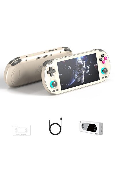 ANBERNIC RG VITA Retro Oyun Konsolu 3GB RAM 64GB Android 12 WiFi Bluetooth IP...