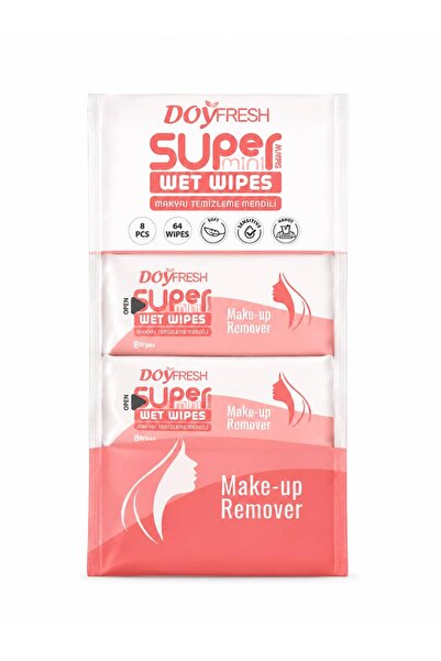 DOYFRESh MINI Wet Wipes Make Up 8x8pcs