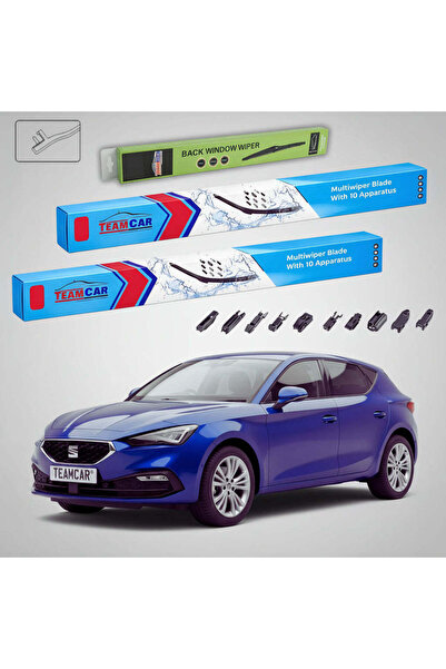 TEAMCAR Υαλοκαθαριστήρες Seat Leon KL1 2019-σήμερα |   Σετ Επίπεδων Στηριγμάτ...