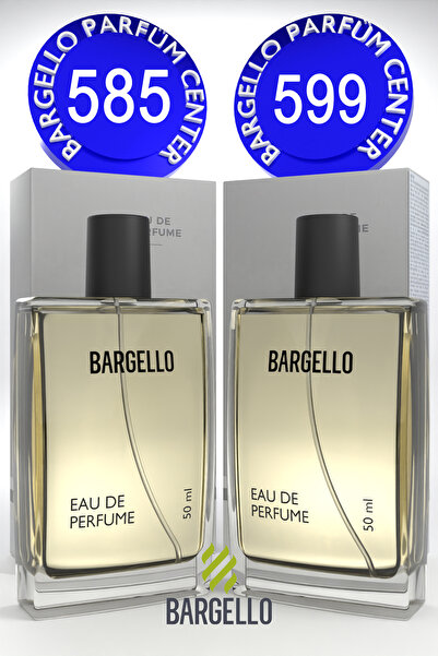 Bargello 585 Erkek Parfüm Floral 50 ML EDP + 599 Erkek Parfüm Woody 50 ML EDP