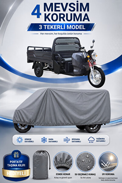 Motobros Motorcycle Tarpaulin Volta Vt5 Gray Model 3-Wheel Electric Vehicle T...