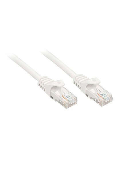 LİNDY Cablu Patch Cat6 U/UTP Basic alb 1.00m