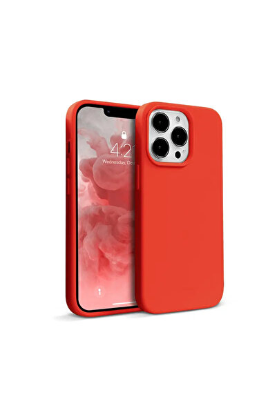 Crong Husă colorată - Etui iPhone 13 Pro Max (roșu)
