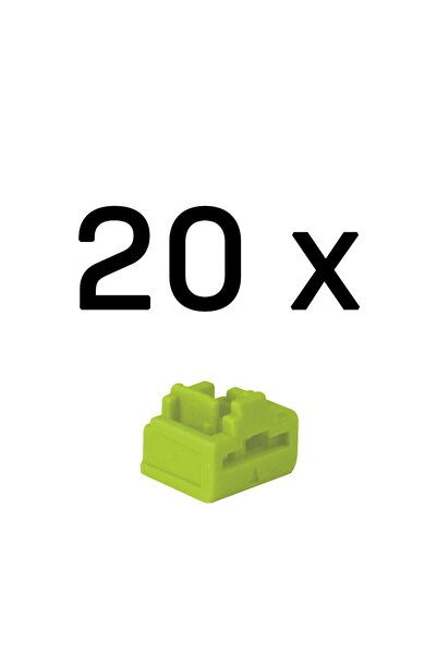 LİNDY Port RJ45 Schl√øßer verde, 20 bucăți