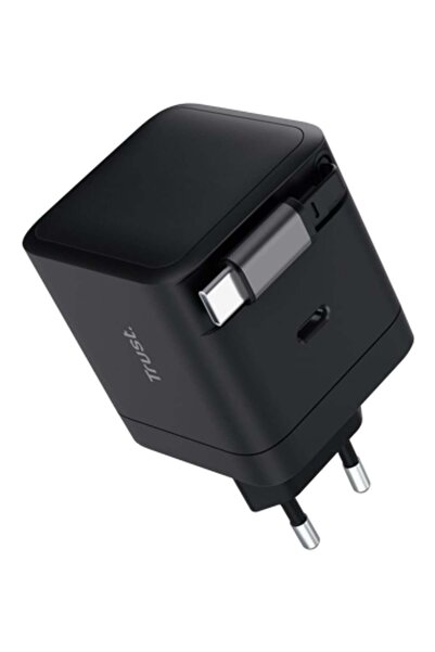 Trust LƒÅdƒìtƒÅjs Maxo 65W Black USB-C 67 cm izvelkams vads 8713439258059