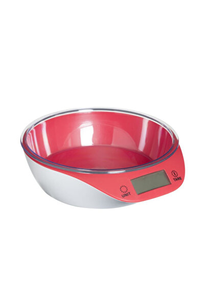 5five Simple Smart Kitchen scale SG, digital with bowl, red, 5 kg
