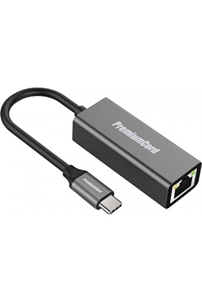 PremiumCord Adaptor USB-C la Gigabit cu conector RJ45