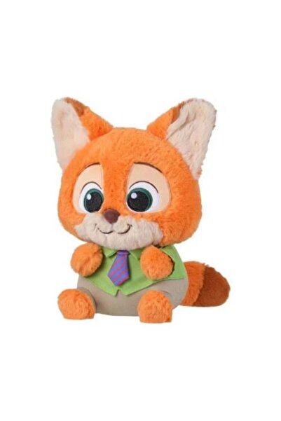 Miniso Disney Zootopia Plush Toy, 10 Inches, Sitting Position (Nick)
