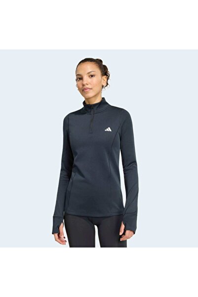 adidas We Min 1/4 Zip Kadın Spor Sweatshirt KF9430