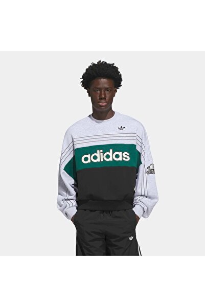 adidas Varsity Crew Unisex Yetişkin Spor Sweatshirt KG9169
