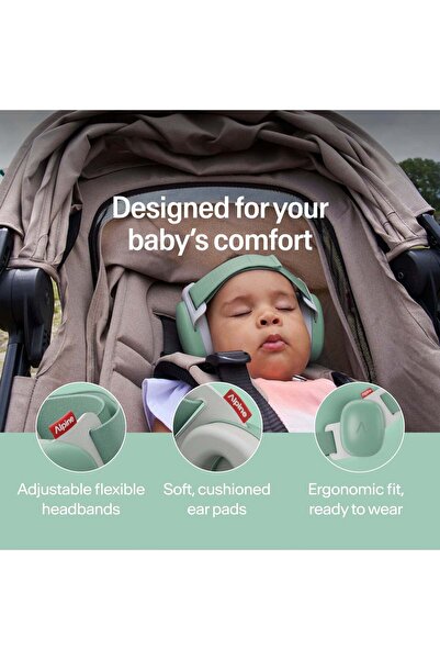 Alpine Muffy Baby Comfort Bebek Kulak Koruyucu 0-5 Yaş Gürültü Önleyici Premium Kulak Tıkacı