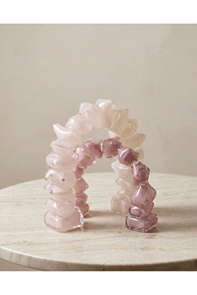 Nils Luxury Design 2'Li CAM OBJE PEMBE