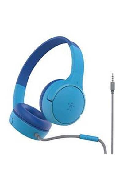 Belkin Căști Soundform Mini On-Ear pentru copii, albastre AUD004btBL