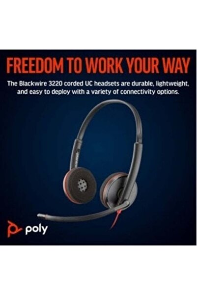 HP S≈Çuchawki Poly Blackwire 3220 (8X228AA)