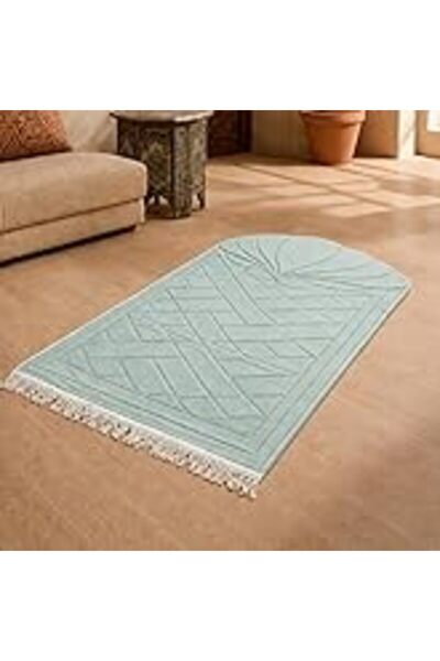 Generic Luxury Prayer Mat 80x120 cm – Turkish Quality Soft Velvet Islamic Pra...