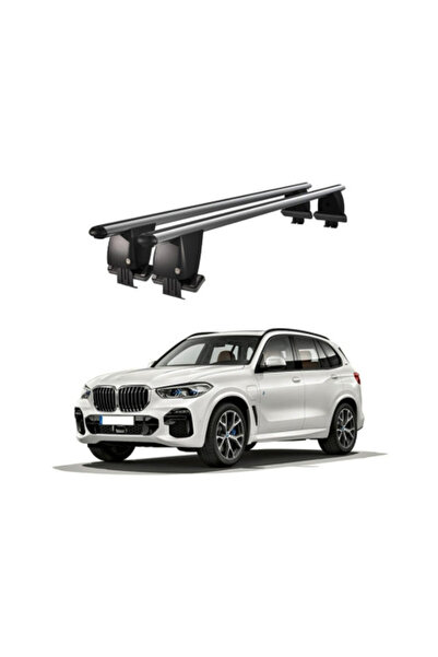 OEM Aluminum car trunk crossbars compatible with smooth roof BMW X5 G05 2019-...