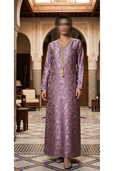ISHRAQAT AL-AMAL Long-Sleeved Jalabiya/Dress Suitable for Occasions, Elegant,...