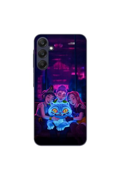 OEM Калъф, съвместим със Samsung Galaxy A25 5G, силиконов гел TPU модел KPop ...