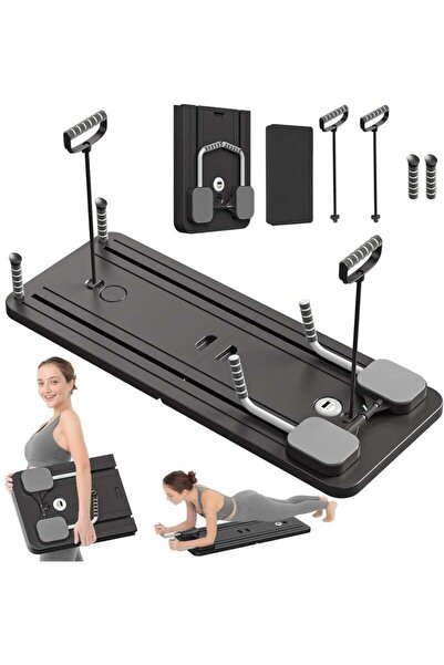 Arabest 5-in-1 Foldable Pilates Board, Reformer with Timer & Phone Holder for...