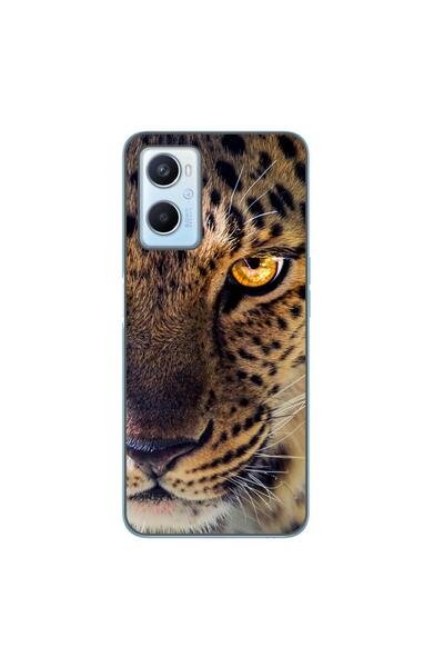 OEM Θήκη συμβατή με Oppo A96 4G από σιλικόνη gel TPU με σχέδιο λεοπάρδαλης