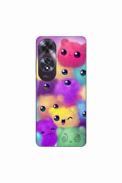 OEM Husa compatibila cu Oppo A60 4G Silicon Gel Tpu Model Pufosi Colorati