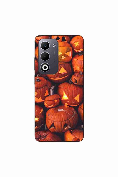 OEM Husa compatibila cu Oppo A5 Silicon Gel Tpu Model Halloween Dovleci Luminosi