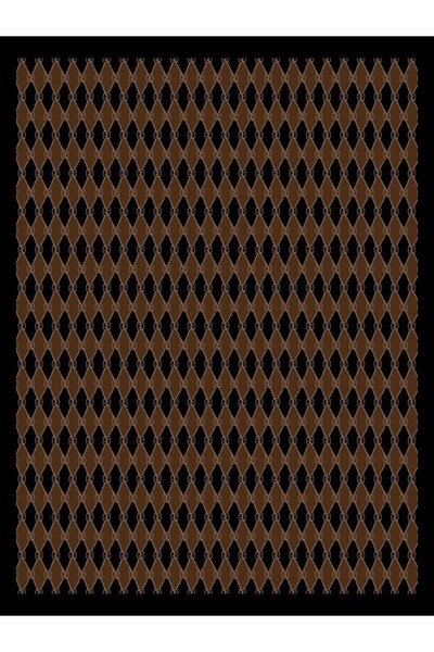 Beyaz İpek Soft Scarf 1001-Black/Brown