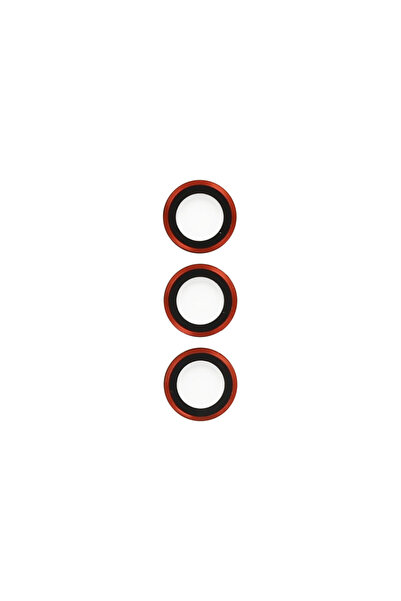 Generic Brand Galaxy S23 Metal Camera Lens - Red