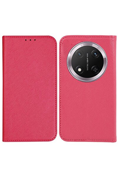 sscase Cross Texture Θήκη Βιβλίο Rose (Honor Magic7 Lite 5G)
