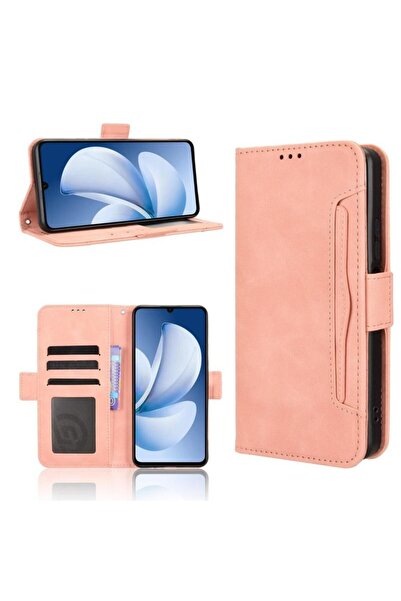 sscase Multiple Cards Θήκη Πορτοφόλι Pink (Realme Note 70T 4G)