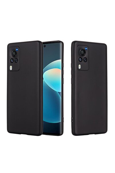 sscase Solid Color θήκη Σιλικόνης Black (Vivo X60 Pro 5G)
