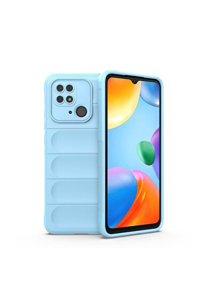 sscase Magic Shield TPU + Flannel θήκη Σιλικόνης Light Blue (Xiaomi Redmi 10C)