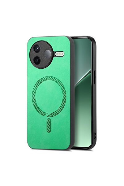 sscase MagSafe Soft Touch Σκληρή Θήκη Green (Xiaomi Poco F7 Pro 5G)